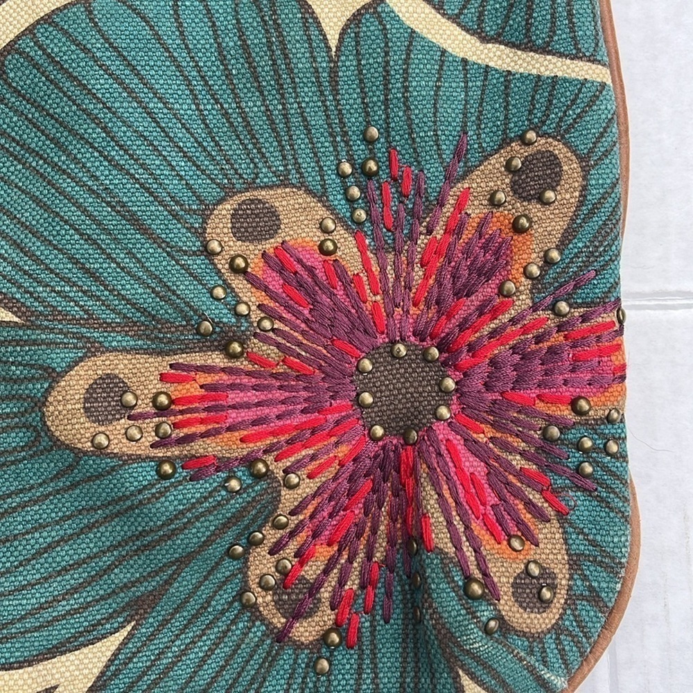 Fossil-Boho Crossbody, Authentic Flower Handbag, … - image 5